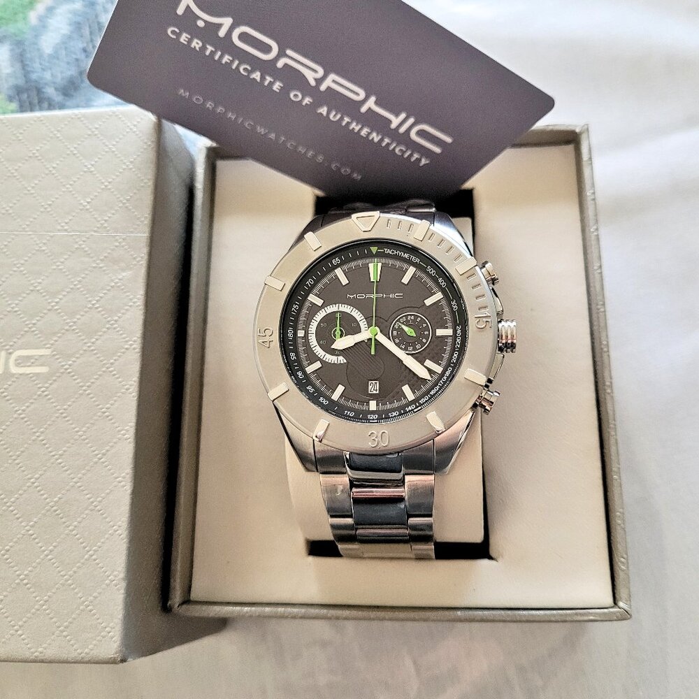 Morphic M94 Series Men's Chronograph Bracelet Watch